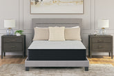 Bay Furniture Gallery - Ashley Furniture - Palisades Firm Mattresses - Twin / Gray/Blue - M41511