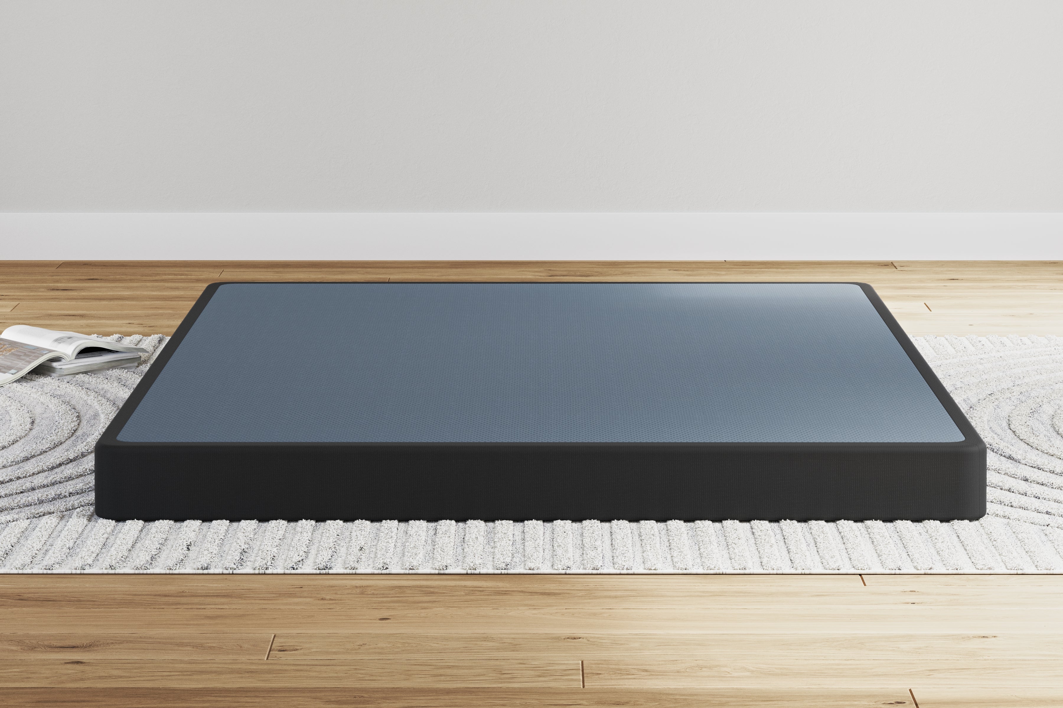 Bay Furniture Gallery - Ashley Furniture - Low Profile Queen Foundation - Queen Foundation / Black - M78X32