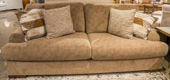 Bay Furniture Gallery - Ashley Furniture - Jayne Park Living Room - Sofa / Pecan - PC8150538