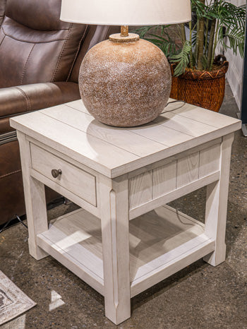 Bay Furniture Gallery - Ashley Furniture - Robbinsdale End Table - Square End Table - T729-2