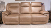 Bay Furniture Gallery - Ashley Furniture - Glencroft Living Room - PWR REC Sofa with ADJ Headrest - PCU1240015