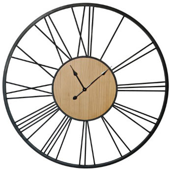 Bay Furniture Gallery - Ashley Furniture - Brockett Wall Decor - Wall Clock - A8010452
