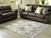 Bay Furniture Gallery - Ashley Furniture - Arriston Rug - 5'3" x 7' Washable Rug / Multi - R405562