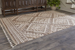 Bay Furniture Gallery - Ashley Furniture - Odedale Rug - 8' x 10' Rug / Tan/Cream - R406061