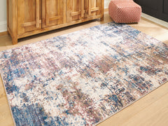 Bay Furniture Gallery - Ashley Furniture - Willbertal Rug - 8' x 10' Washable Rug / Multi - R406651