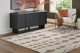 Bay Furniture Gallery - Ashley Furniture - Brettler Rug - 10' x 14' Rug / Beige/Brown - R406790