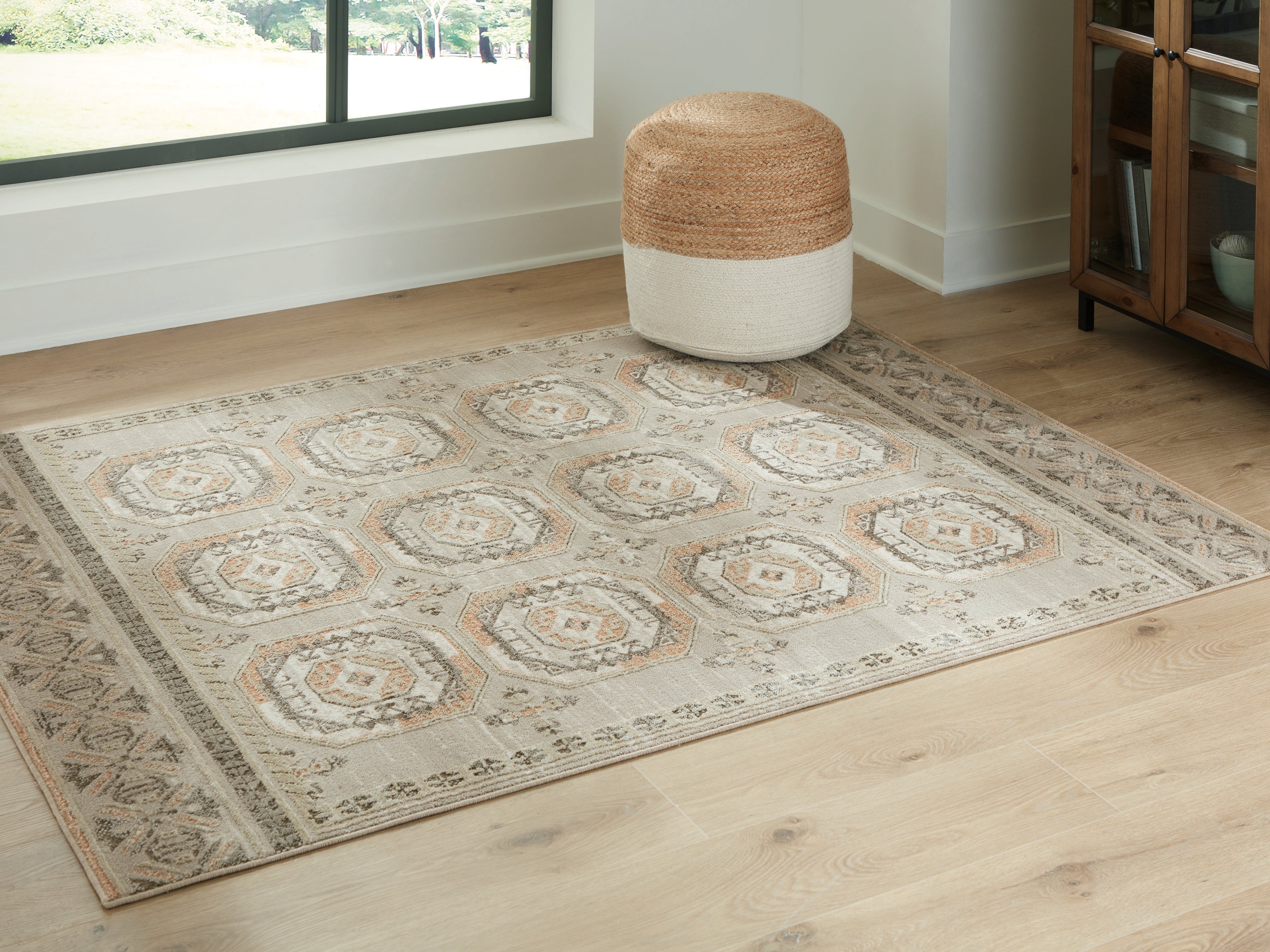 Bay Furniture Gallery - Ashley Furniture - Bachby Rug - 7'10" x 10' Area Rug / Multi - R407681