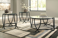 Bay Furniture Gallery - Ashley Furniture - Tarrin Table (Set of 3) - Occasional Table Set (3/CN) / Black - T115-13