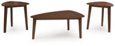 Bay Furniture Gallery - Ashley Furniture - Lyncott Table (Set of 3) - Occasional Table Set (3/CN) / Brown - T135-13