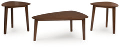 Bay Furniture Gallery - Ashley Furniture - Lyncott Table (Set of 3) - Occasional Table Set (3/CN) / Brown - T135-13