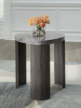 Bay Furniture Gallery - Ashley Furniture - Surmour End Table - Triangle End Table / Gray/Brown - T600-6