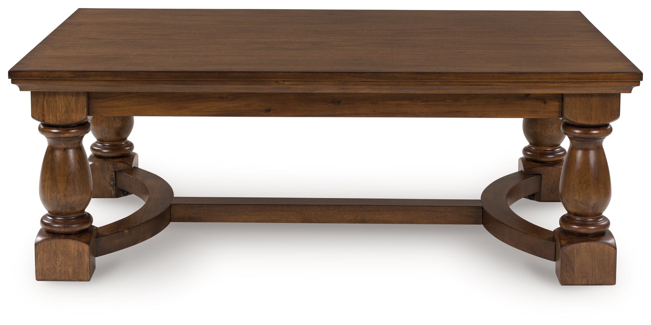 Bay Furniture Gallery - Ashley Furniture - Sturlayne Coffee Table - Rectangular Cocktail Table / Brown - T609-1