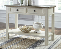 Bay Furniture Gallery - Ashley Furniture - Bolanburg Sofa/Console Table - Sofa Table / Two-tone - T637-4