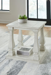 Bay Furniture Gallery - Ashley Furniture - Arlendyne End Table - Rectangular End Table / Antique White - T747-3