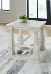 Bay Furniture Gallery - Ashley Furniture - Arlendyne End Table - Rectangular End Table / Antique White - T747-3