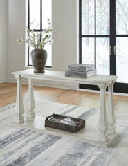 Bay Furniture Gallery - Ashley Furniture - Arlendyne Sofa Table - Sofa Table / Antique White - T747-4