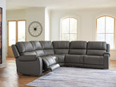 Bay Furniture Gallery - Ashley Furniture - 5Z - Pittson Sectional - 5-Piece Power Reclining Sectional - PCU12600S4