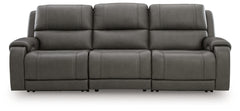 Bay Furniture Gallery - Ashley Furniture - 5Z - Pittson Sectional - 3-Piece Power Sectional Reclining Sofa / Anchor - PCU12600S3