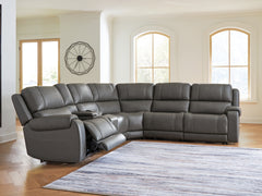 Bay Furniture Gallery - Ashley Furniture - 5Z - Pittson Sectional - 6-Piece Power Reclining Sectional - PCU12600S5