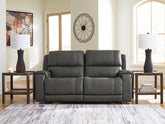 Bay Furniture Gallery - Ashley Furniture - 5Z - Pittson Sectional - 2-Piece Power Reclining Sectional Loveseat - PCU12600S1