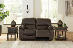 Bay Furniture Gallery - Ashley Furniture - Leesworth Living Room - Power Rocker Recliner / Ocean - U4380998