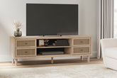Bay Furniture Gallery - Ashley Furniture - Cielden TV Stand - 72" / Two-tone - W1199-68