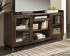 Bay Furniture Gallery - Ashley Furniture - Starmore 70" TV Stand - 70" / Brown - W633-68