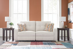 Bay Furniture Gallery - Ashley Furniture - Danum Living Room - Reclining Loveseat / Stone - 3880586