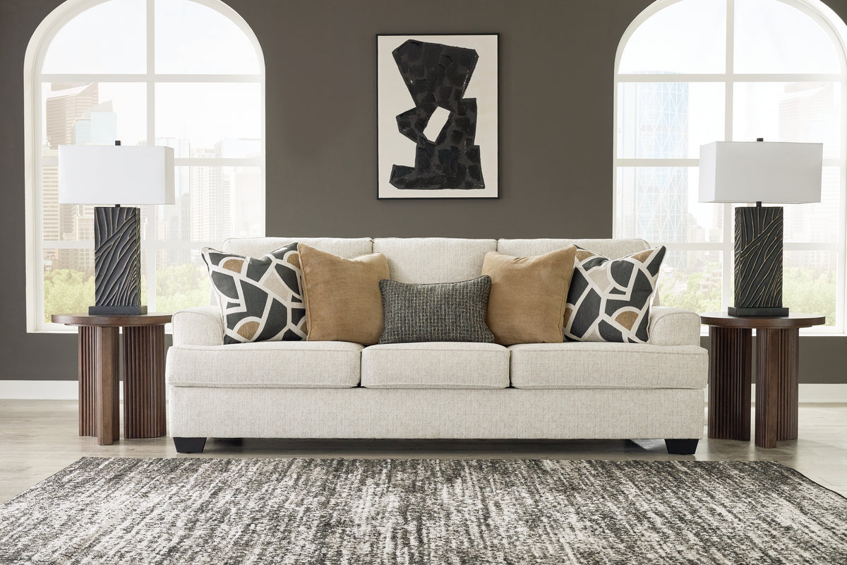 Bay Furniture Gallery - Ashley Furniture - Heartcort Living Room - Loveseat / Quartz - 4460435