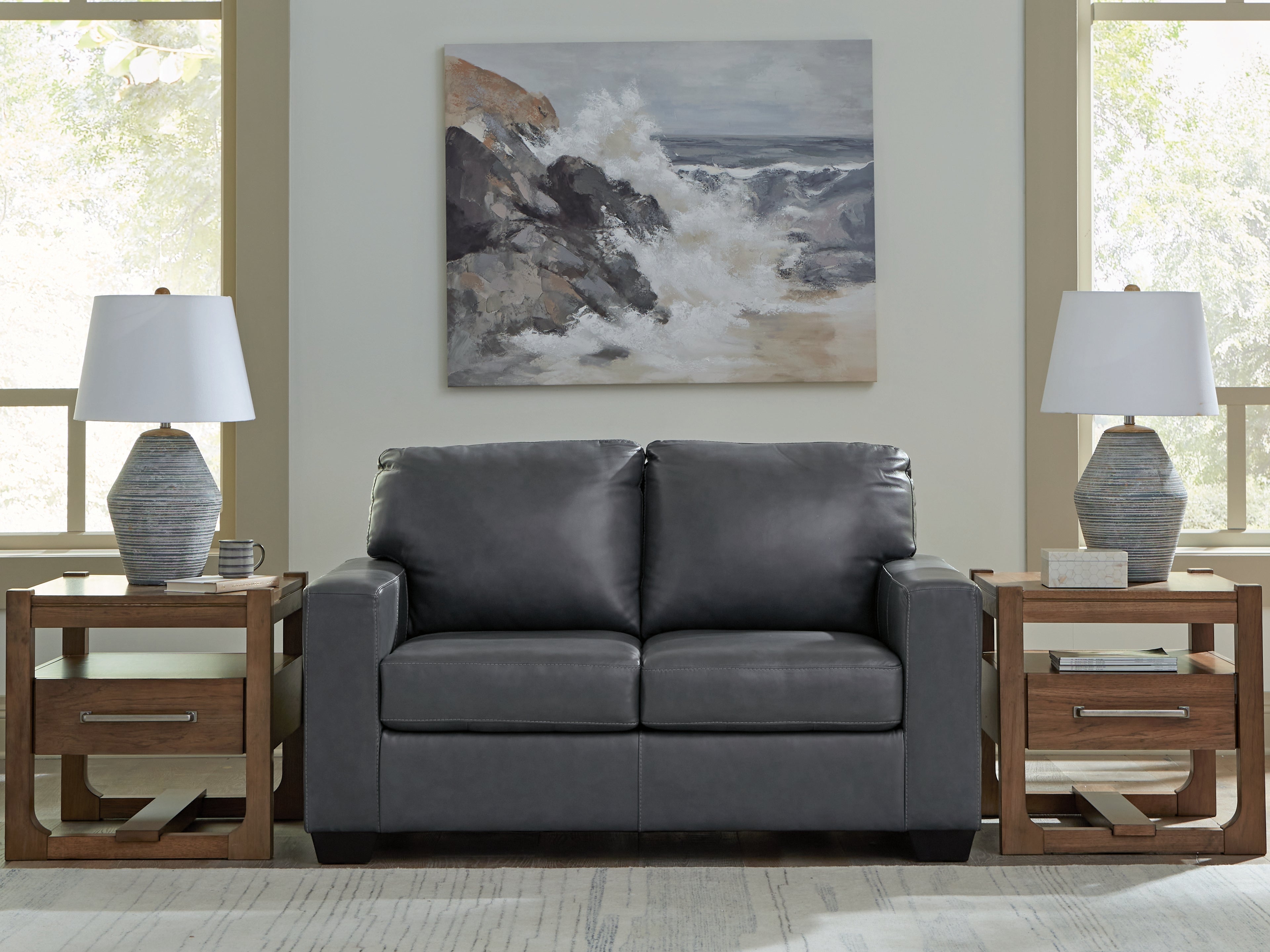 Bay Furniture Gallery - Ashley Furniture - Bolsena Living Room - Loveseat / Admiral - 5560435