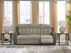 Bay Furniture Gallery - Ashley Furniture - WhipLash Living Room - PWR Recliner/ADJ Headrest / Sisal - PC6320413