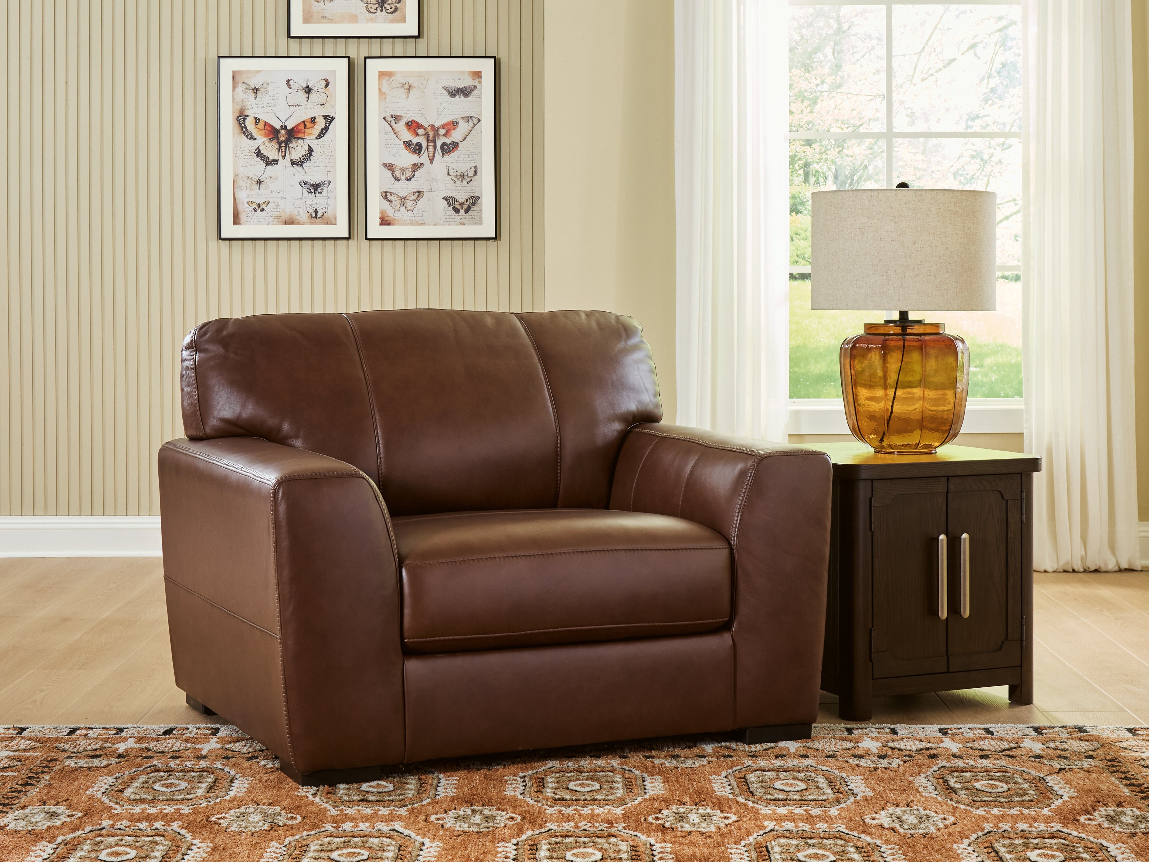 Bay Furniture Gallery - Ashley Furniture - Brogliano Living Room - Chair and a Half / Canyon - PC7290723