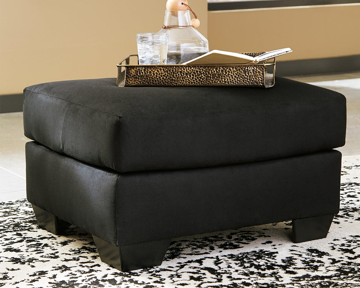 Bay Furniture Gallery - Ashley Furniture - Darcy Living Room - Sofa / Black - 7500838