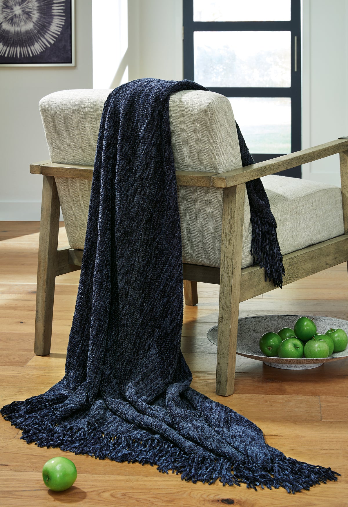 Bay Furniture Gallery - Ashley Furniture - Tamish Throw (Set of 3) - Throw (3/CS) / Blue - A1001022
