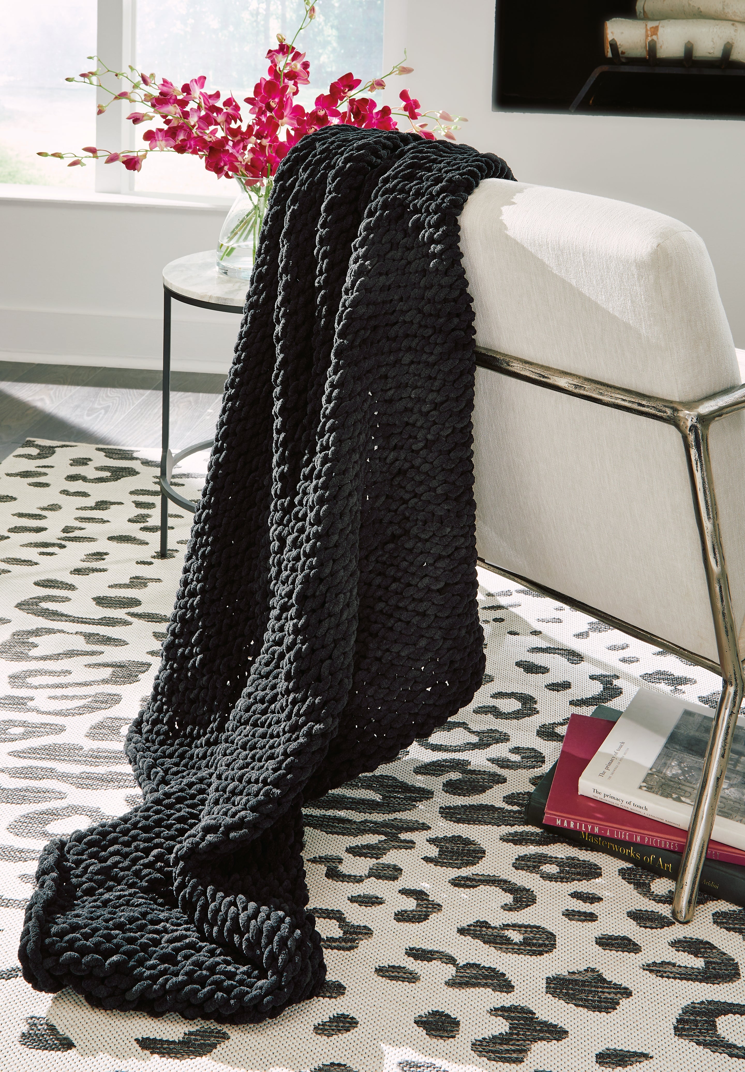 Bay Furniture Gallery - Ashley Furniture - Chaddon Throw - Throw / Ivory - A1001060T