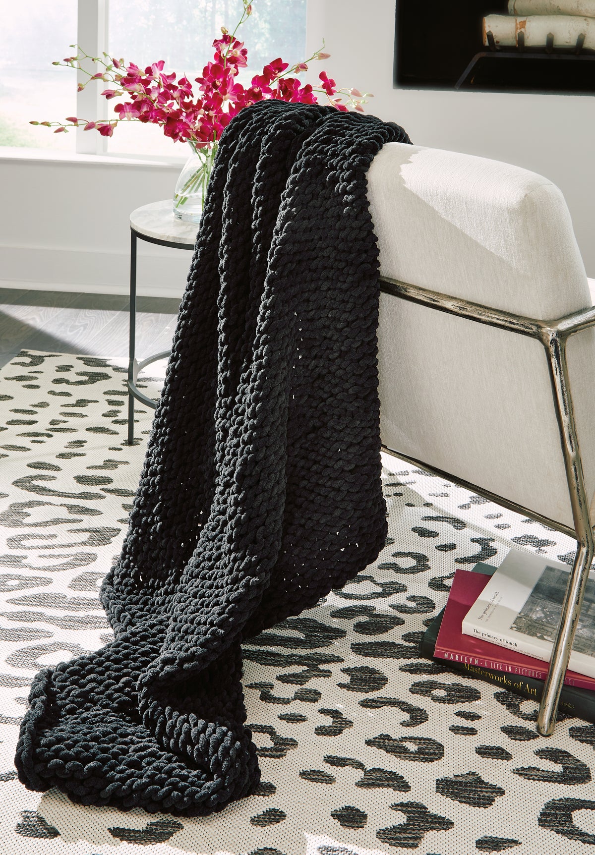 Bay Furniture Gallery - Ashley Furniture - Chaddon Throw - Throw / Ivory - A1001060T