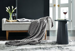 Bay Furniture Gallery - Ashley Furniture - Alsonwell Throw - Throw / Brown - A1001082T