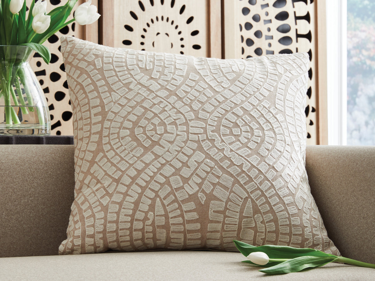 Bay Furniture Gallery - Ashley Furniture - Cortlen Pillows - Pillow (4/CS) / Beige/Ivory - A1001122