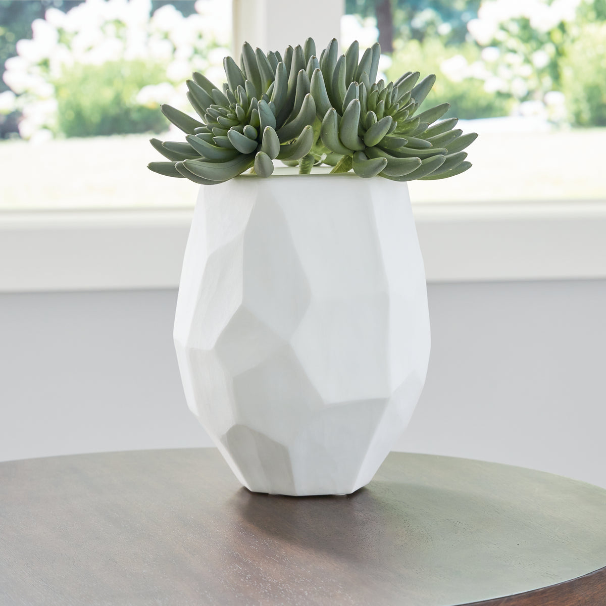 Bay Furniture Gallery - Ashley Furniture - Karenton Vase - Vase / White - A2000721