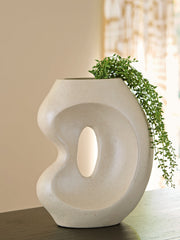 Bay Furniture Gallery - Ashley Furniture - Odion Vase - Vase / Stone - A2000841