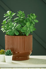 Bay Furniture Gallery - Ashley Furniture - Avalyah Vase - Vase (2/CS) / Burnt Umber - A2900021