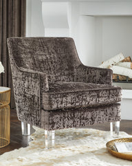 Bay Furniture Gallery - Ashley Furniture - Gloriann Accent Chair - Accent Chair / Lagoon - A3000103