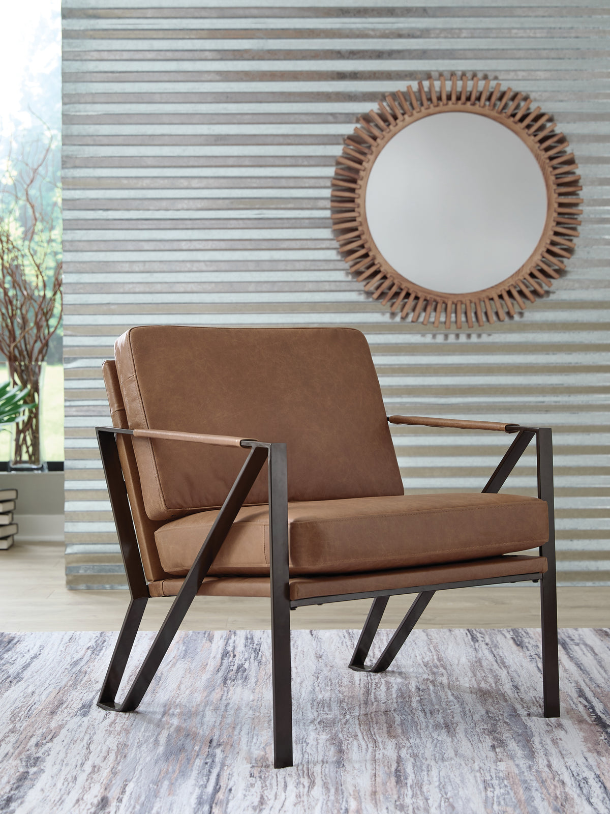 Bay Furniture Gallery - Ashley Furniture - Garronmont Accent Chair - Accent Chair / Caramel - A3000762