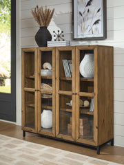 Bay Furniture Gallery - Ashley Furniture - Wrenridge Accent Cabinet - Accent Cabinet / Gray Brown - A4000706