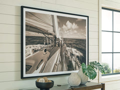 Bay Furniture Gallery - Ashley Furniture - Arlanford Wall Decor - Wall Art / Sepia - A8000505