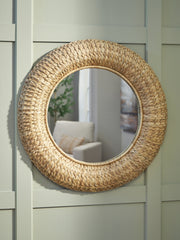 Bay Furniture Gallery - Ashley Furniture - Briggsburg Mirror - Accent Mirror / Natural - A8010437