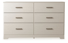 Bay Furniture Gallery - Ashley Furniture - Stelsie Bedroom - Twin Panel Bed / White - B2588B12