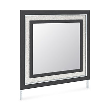 Bay Furniture Gallery - Ashley Furniture - Zuraleus Bedroom - Bedroom Mirror / Black - PCB3380-36