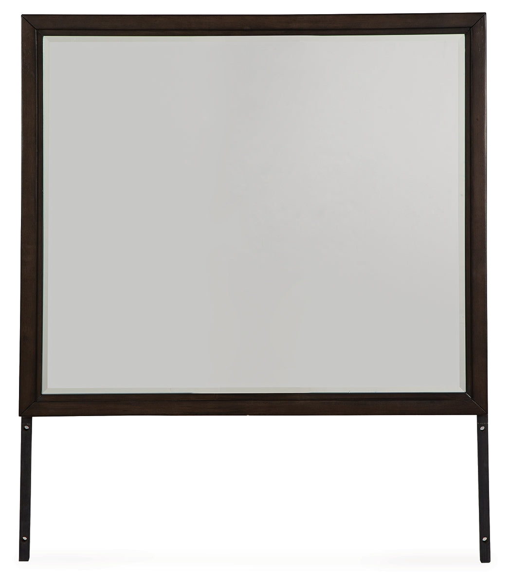 Bay Furniture Gallery - Ashley Furniture - Neymorton Bedroom - Bedroom Mirror / Dark Grayish Brown - B618-36