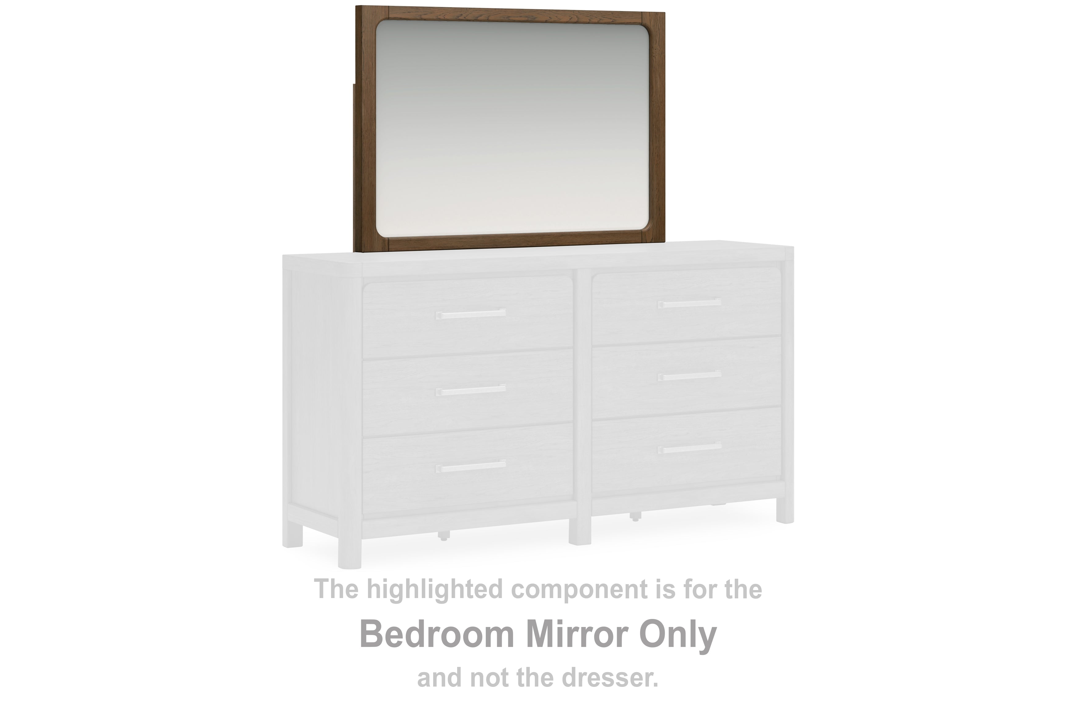 Bay Furniture Gallery - Ashley Furniture - Cabalynn Bedroom - Bedroom Mirror / Light Brown - B974-36